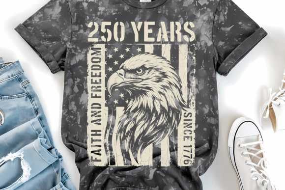 250 Years Patriotic Eagle PNG: A Design Asset for Modern Creators