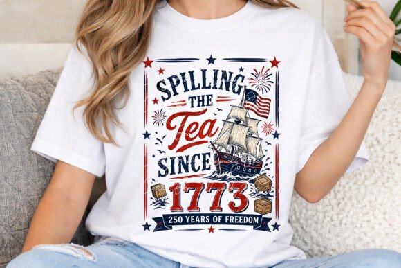 Patriotic Spilling the Tea Since 1773PNG: A Design Deep Dive