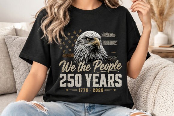 We the People 250 Years PNG: 1776-2026 Design Asset